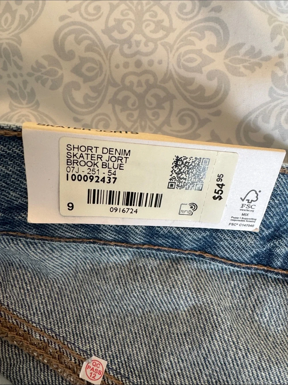 Garage Denim Bermuda Shorts - Skater Jort